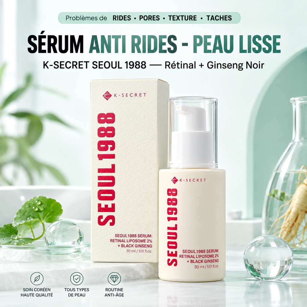 Sérum Rétinal Lissant & Anti-Âge™ – K-SECRET SEOUL 1988 K-SECRET