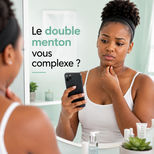 Bandeau Anti Double Menton & Grosses Joues™ — Visage Plus beau & Mieux Dessiné Bel Soin