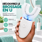 Brosse à Dents Électrique Automatique en U – Des dents Soignées, Une Routine Simplifiée Bel Soin