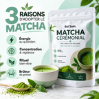 Matcha Cérémonial Premium™ – Énergie, Concentration & Bien-Être | 100 g Bel Soin