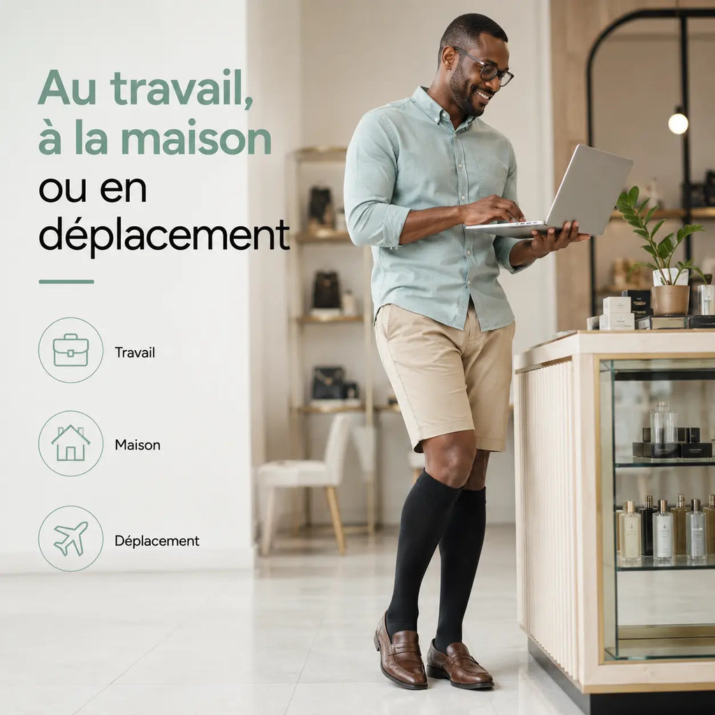 Chaussette de Compression Bel Soin™ — Soulagez les jambes douloureuses & lourdes Bel Soin
