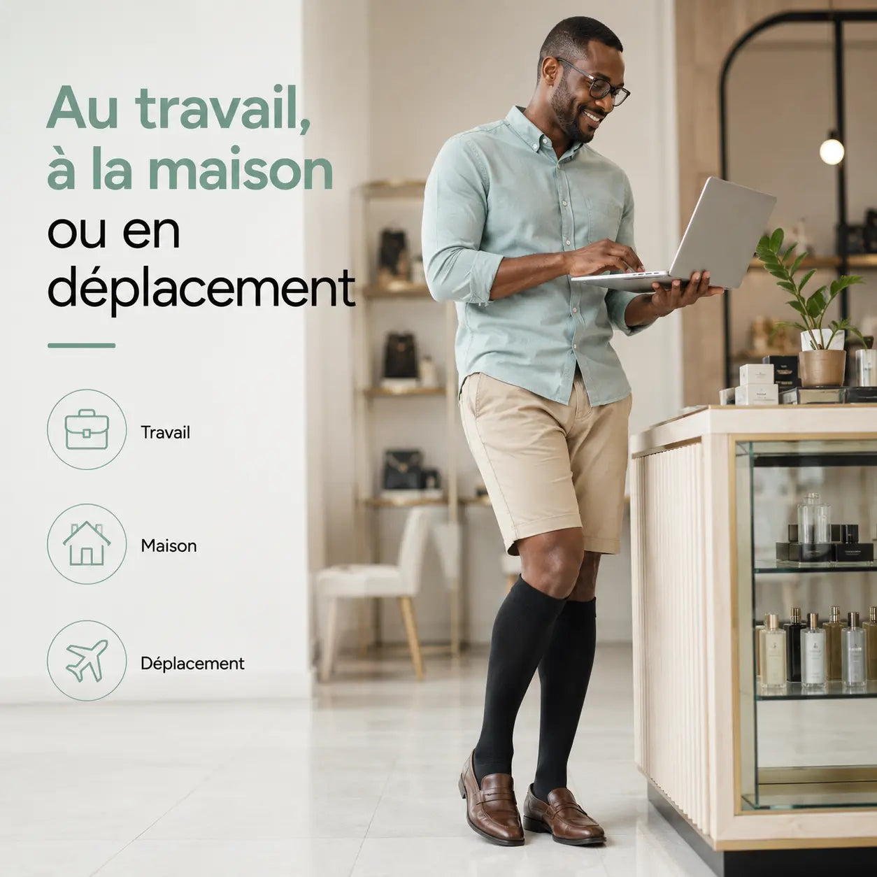 Chaussette de Compression Bel Soin™ — Soulagez les jambes douloureuses & lourdes Bel Soin