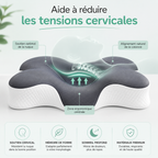 Oreiller Ergonomique – Anti-Douleur Cou & Cervicales Bel Soin