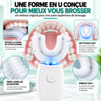 Brosse à Dents Électrique Automatique en U – Des dents Soignées, Une Routine Simplifiée Bel Soin