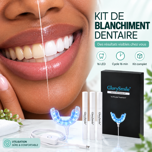 Kit de Blanchiment Dentaire LED – Sourire Éclatant à Domicile™ Bel Soin