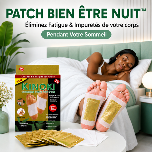 Patch Bien Etre Nuit™ — Éliminez Fatigue & Impuretés Pendant Votre Sommeil Bel Soin
